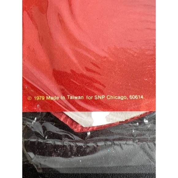 Vintage Honeycomb 1970's 12" Santa Clause Cut Out Centerpiece Sealed Package - Picture 3 of 3